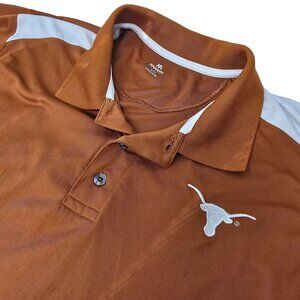 Knights Apparel Texas Longhorn Golf Polo Shirt XL Men's Short Sleeve‎